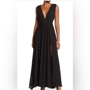Elegant Black Evening Gown